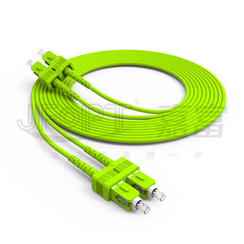 SC / UPC - SC / UPC는 패치 코드 다중 모드 OM1 OM2 OM3 OM4 OM5 YOFC 코닝 섬유를 이중화합니다