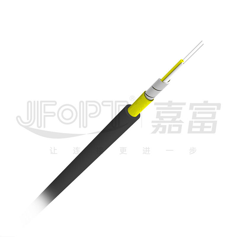 한 개의 무장한 전술적 섬유 옵틱 케이블 2 4 6 8 섬유 군 전술적 케이블