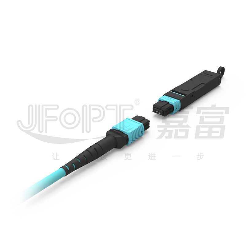 단일모드 MTP 패치 케이블 핵심 채널 광섬유 루프백 어댑터 6명 12명