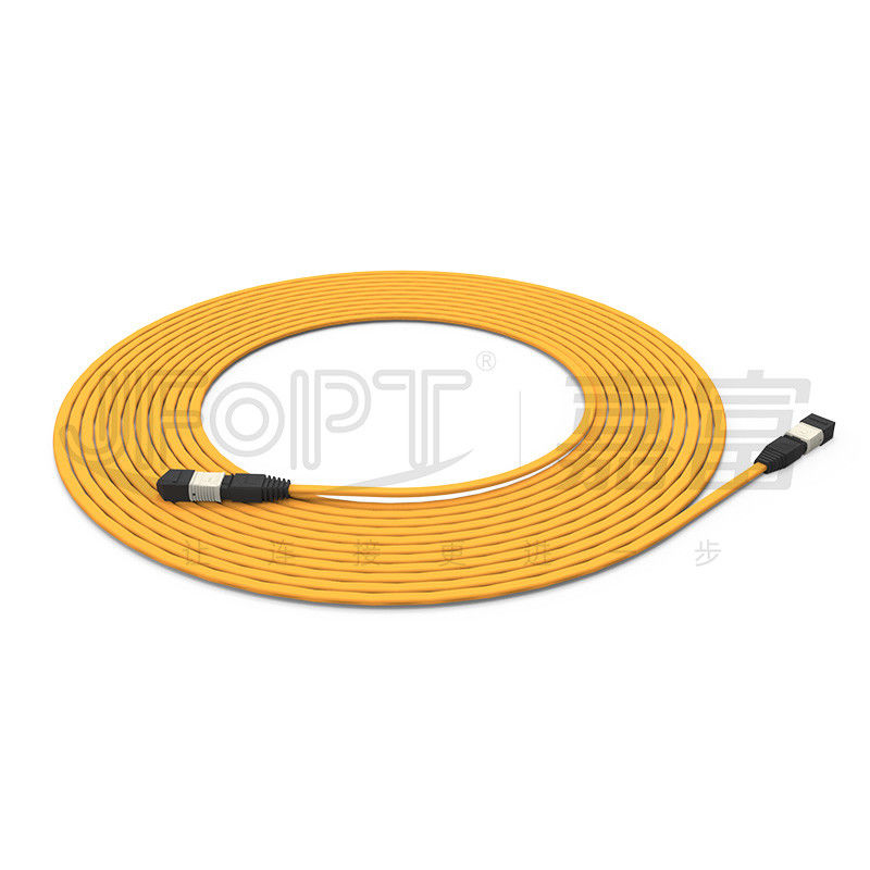 불 retardant 줄기 케이블 12 코어 멀티 모드 50/125 OFNR/OFNP