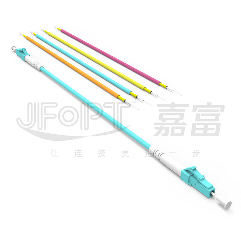 멀티 모드 2.0mm LC/APC SX 광섬유 패치 케이블