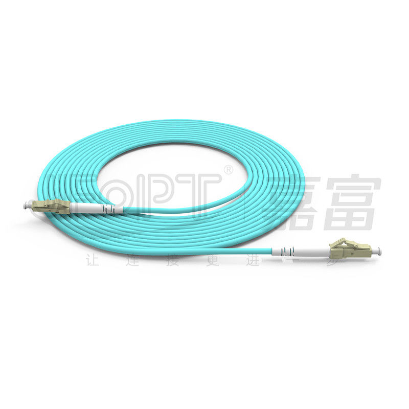멀티 모드 2.0mm LC/APC SX 광섬유 패치 케이블