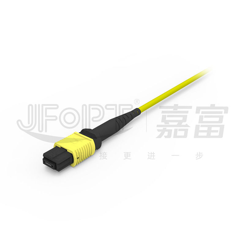 12 코어 MPO 트렁크 케이블 LSZH 2.0mm/3.0mm 저손실 단일관 미니 케이블 MPO 패치 코드