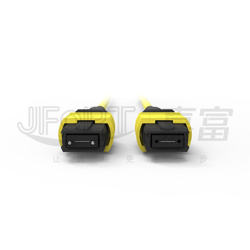 12 코어 MPO 트렁크 케이블 LSZH 2.0mm/3.0mm 저손실 단일관 미니 케이블 MPO 패치 코드