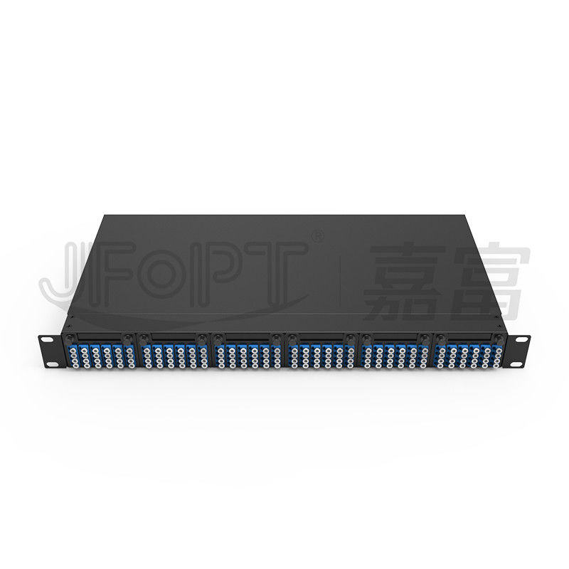 1U MPO-LC G657A1 144 코어 밀도 LC 어댑터와 함께 고밀도 연결 상자