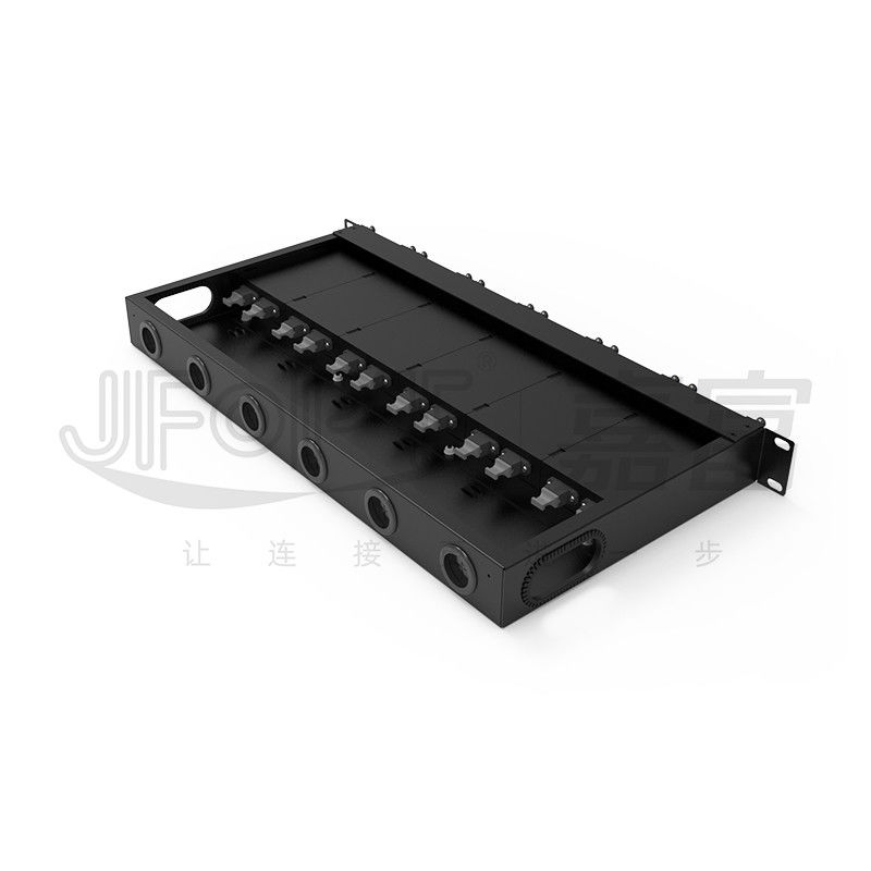 1U MPO-LC G657A1 144 코어 밀도 LC 어댑터와 함께 고밀도 연결 상자
